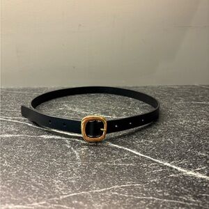 Madewell Black Leather Belt